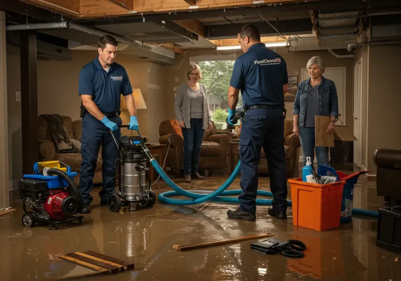 Basement Water Extraction and Removal Techniques process in Sneads Ferry, NC